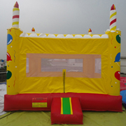 inflatable candle bouncer bouncy castle